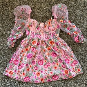Women’s party dress.